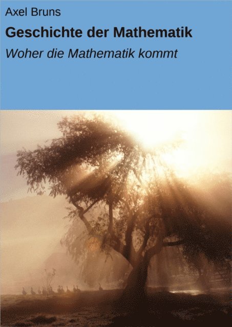 Axel Bruns - Geschichte der Mathematik, E-bok