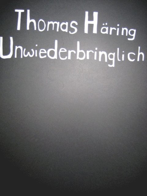 Thomas Haring - Unwiederbringlich, E-bok
