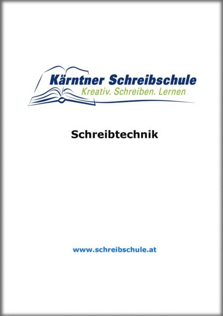 Roland Zingerle - Schreibtechnik, E-bok