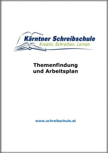 Roland Zingerle - Themenfindung und Arbeitsplan, E-bok