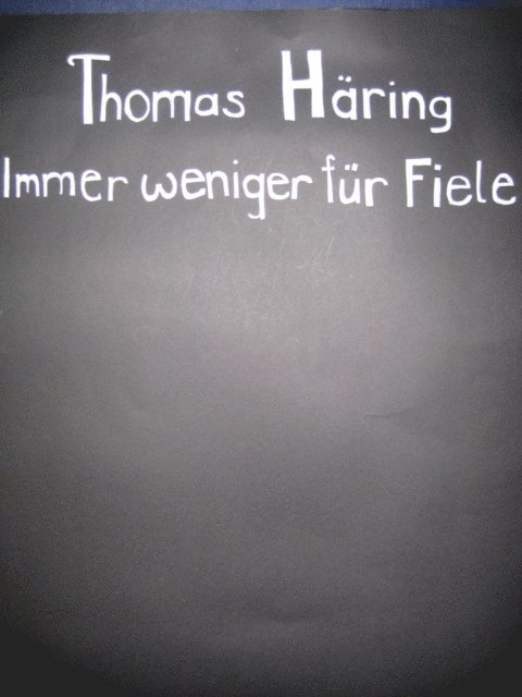 Thomas Haring - Immer weniger für Fiele, E-bok