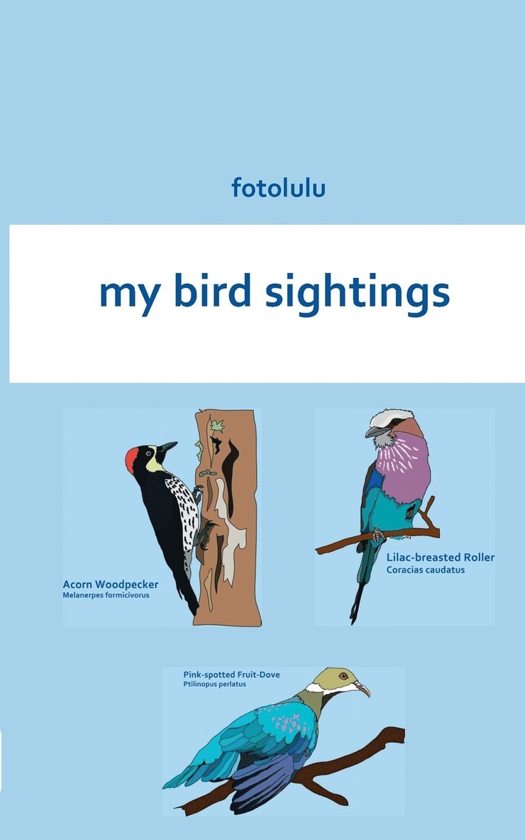 Fotolulu - my bird sightings, Häftad. Tillgänglighet: Lägg i varukorg