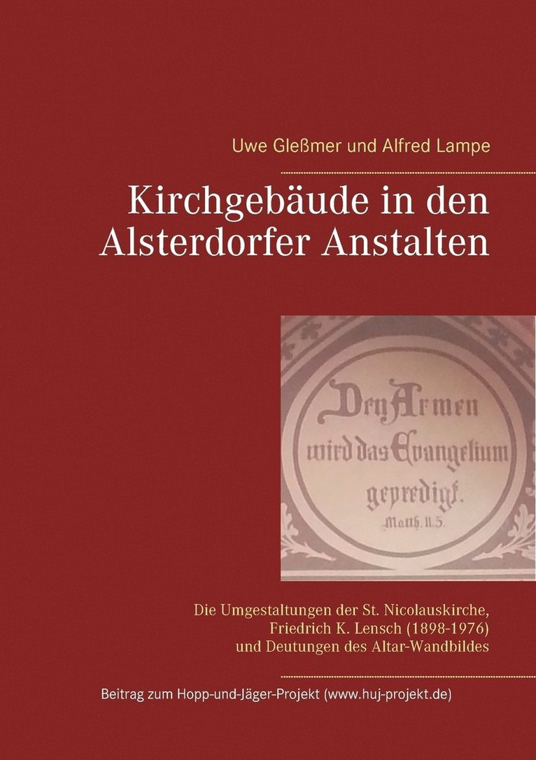 Uwe Glessmer, Alfred Lampe - Kirchgebäude in den Alsterdorfer Anstalten, Häftad. Tillgänglighet: Lägg i varukorg