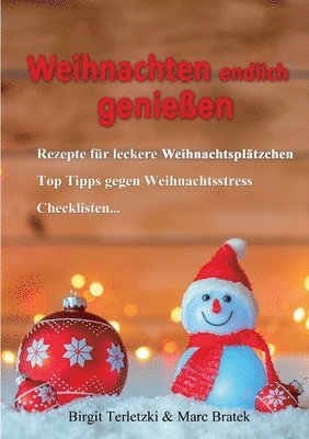 Birgit Terletzki, Marc Bratek - Weihnachten endlich genießen, Häftad. Tillgänglighet: Lägg i varukorg