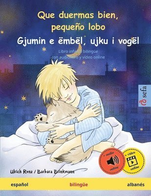 Ulrich Renz, Barbara Brinkmann - Que duermas bien, pequeño lobo - Gjumin e ëmbël, ujku i vogël (español - albanés), Häftad