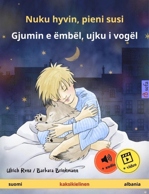 Ulrich Renz - Nuku hyvin, pieni susi – Gjumin e ëmbël, ujku i vogël (suomi – albania), E-bok