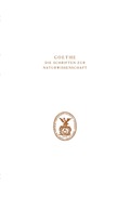 Goethe. Die Schriften zur Naturwissenschaft (Leopoldina)