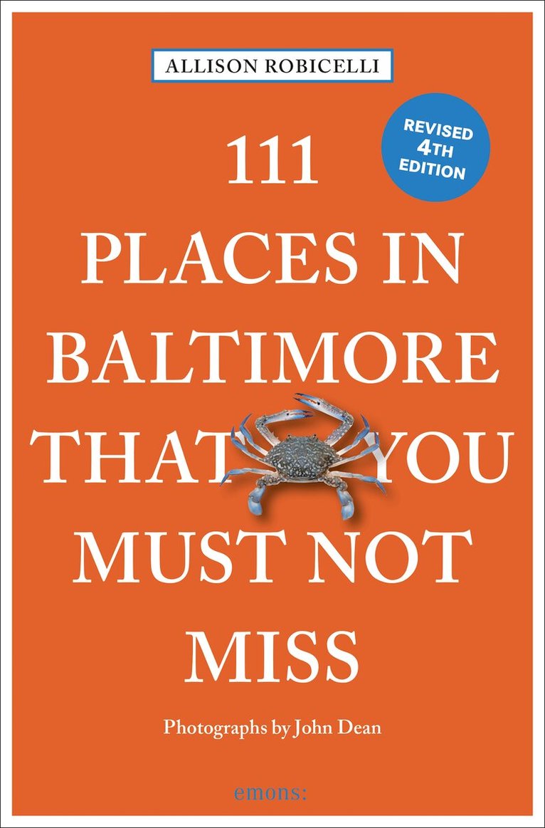 Allison Robicelli - 111 Places in Baltimore That You Must Not Miss, Häftad
