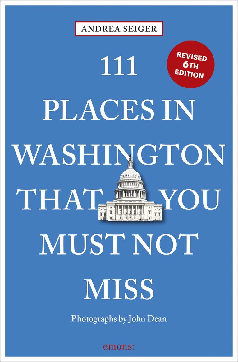 Andrea Seiger - 111 Places in Washington, DC That You Must Not Miss, Häftad