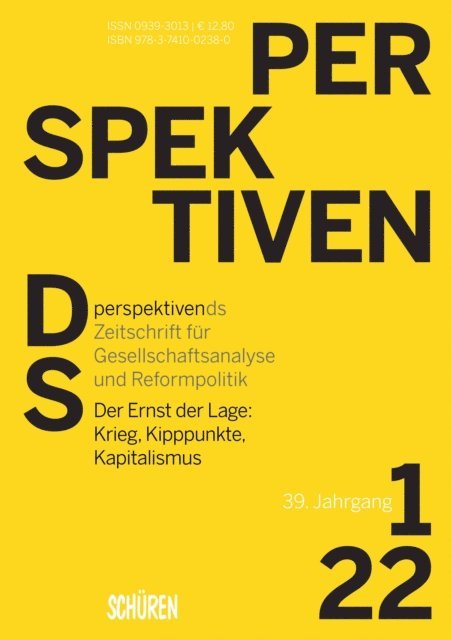 Hochschulinitiative Demokratischer Sozialismus - Der Ernst der Lage, E-bok