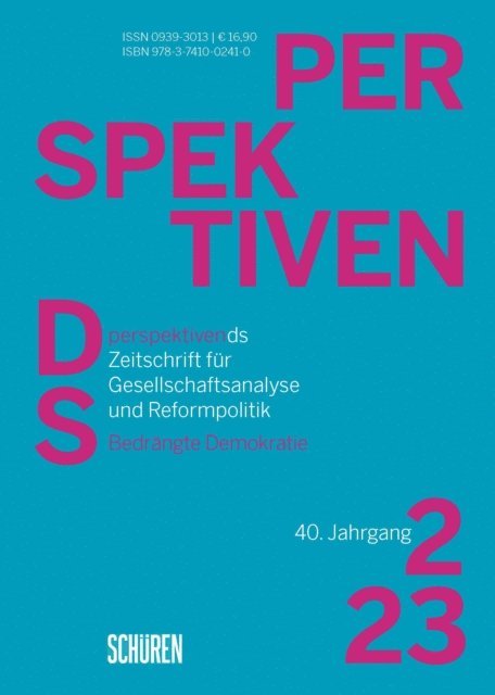 Klaus-Jurgen Scherer, Richard Saage, Leo Kiler, Nils Diederich, Herrman Adam - Bedrängte Demokratie, E-bok