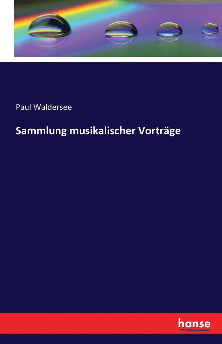 Sammlung musikalischer Vorträge