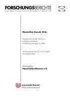 Maximilian Koerdt - Verarbeitung hybrider Textilien zu endlosfaserverstärkten Primärstrukturbauteilen aus PEEK, Häftad