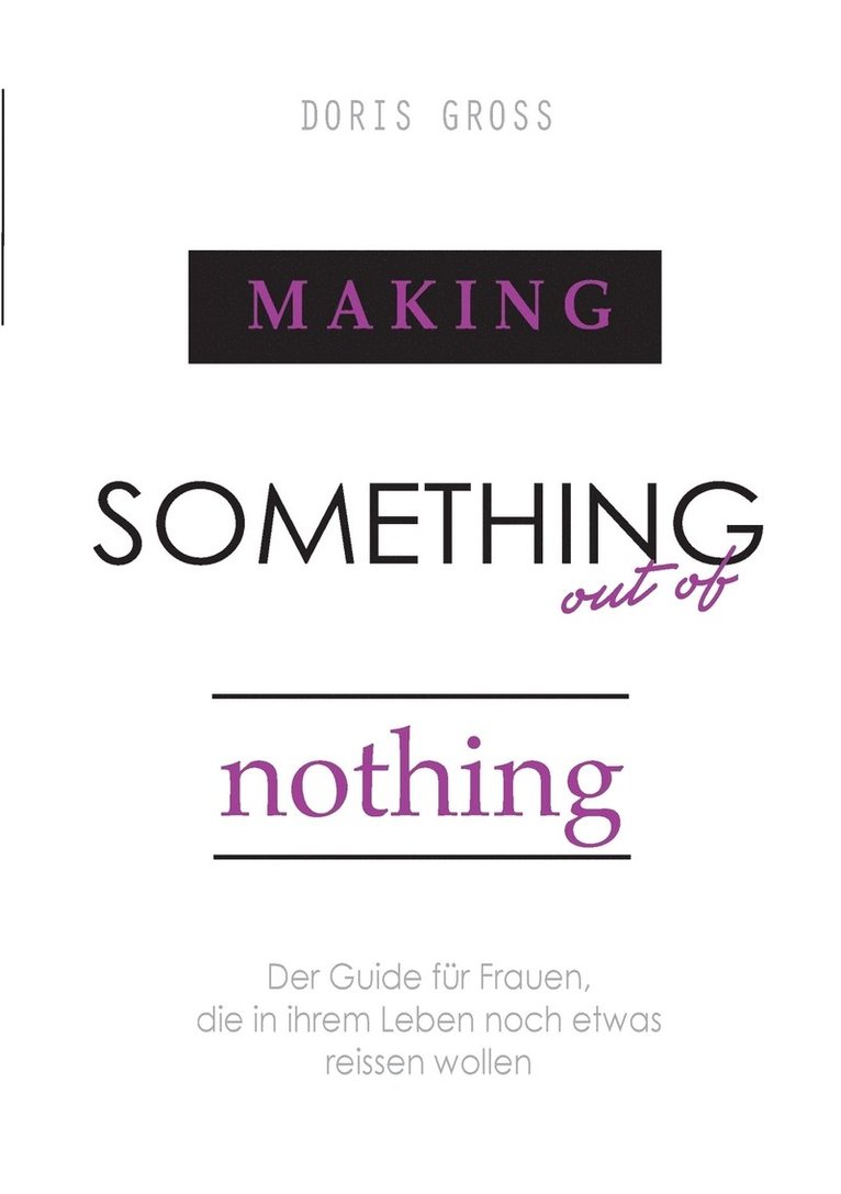 Making Something out of Nothing
