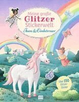 Meine große Glitzer-Stickerwelt - Feen und Einhörner, Häftad. Tillgänglighet: Lägg i varukorg