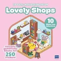 Luli Bunny, Ullmann Medien - 3D-Cozy-World Stickerbuch - Lovely Shops, Häftad. Tillgänglighet: Lägg i varukorg