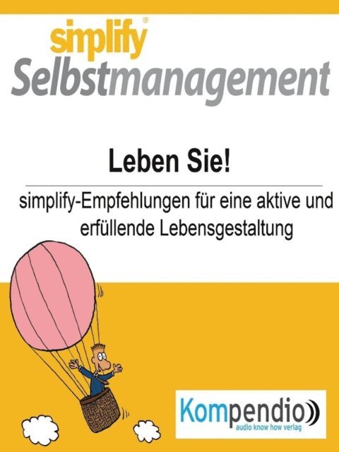 Rolf Meier, Yannick Esters, Robert Sasse - simplify Selbstmanagement, E-bok