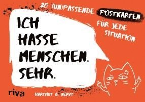 Hartmut G. Nervt - Ich hasse Menschen. Sehr. - 20 (un)passende Postkarten für jede Situation, Häftad