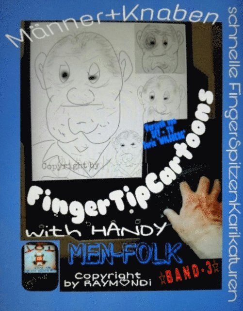 RAYMONDi - FingerTipCartoons_MENSFOLK_with_Handy, E-bok. Tillgänglighet: Lägg i varukorg