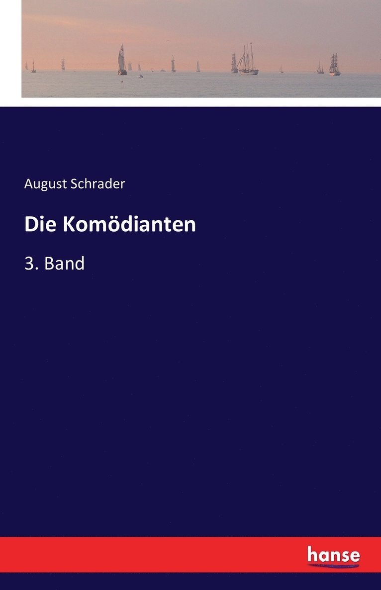 August Schrader - Komödianten, Häftad