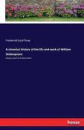 chronical history of the life and work of William Shakespeare
