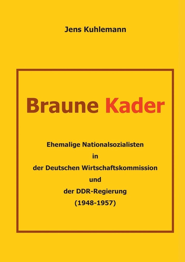 Braune Kader