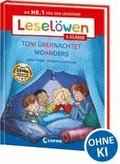 Lesel�wen 1. Klasse - Toni �bernachtet woanders (Gro�buchstabenausgabe)