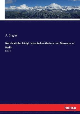 A Engler - Notizblatt des königl. botanischen Gartens und Museums zu Berlin, Häftad