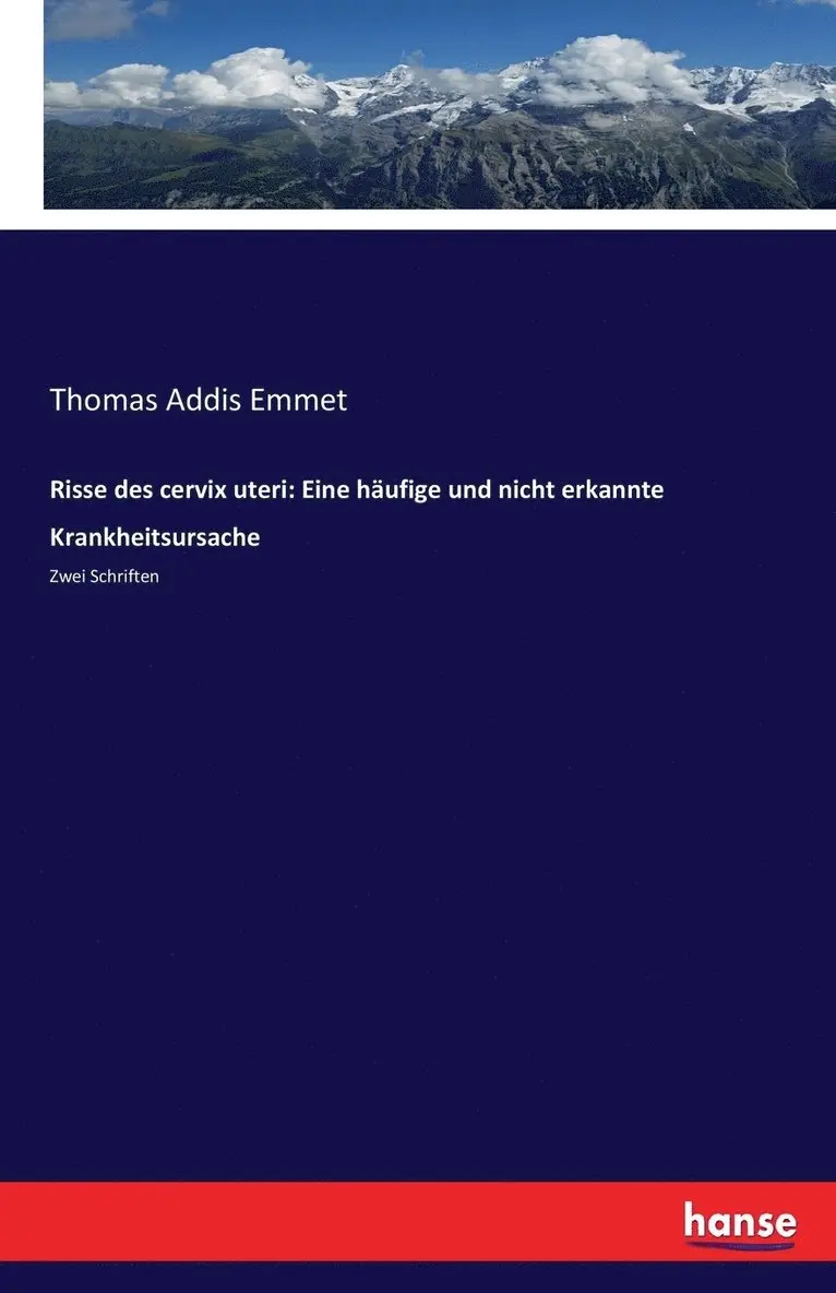 Thomas Addis Emmet - Risse des cervix uteri, Häftad. Tillgänglighet: Lägg i varukorg
