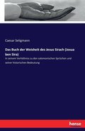 Buch der Weisheit des Jesus Sirach (Josua ben Sira)