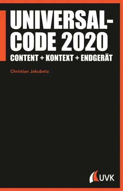 Christian Jakubetz - Universalcode 2020, E-bok. Tillgänglighet: Lägg i varukorg