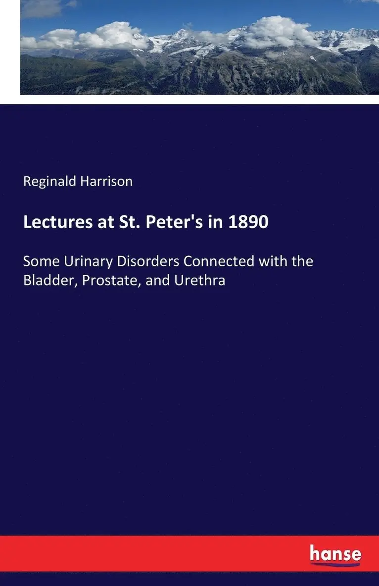 Reginald Harrison - Lectures at St. Peter's in 1890, Häftad. Tillgänglighet: Lägg i varukorg