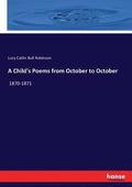 Child's Poems from October to October