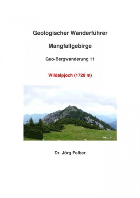 Jorg Felber - Geo-Bergwanderung 11 Wildalpjoch (1720 m), E-bok. Tillgänglighet: Lägg i varukorg