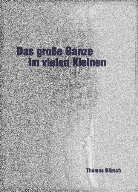 Thomas Barsch - Das große Ganze im vielen Kleinen, E-bok