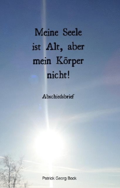 Patrick Bock - Meine Seele ist Alt, aber mein Körper nicht!, E-bok
