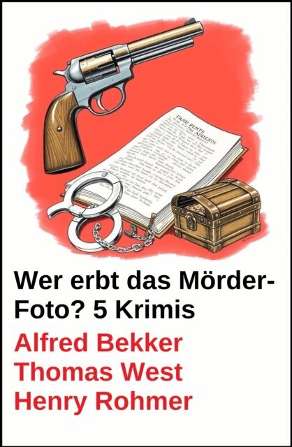Henry Rohmer, Thomas West, Alfred Bekker - Wer erbt das Morder-Foto? 5 Krimis, E-bok