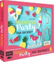 Tropical Party - das Backset mit Rezepten und Ananas- und Flamingo-Ausstecher aus Edelstahl - Limitierte Sonderausgabe