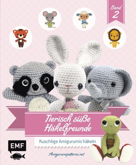 Amigurumipatterns.net - Tierisch süße Häkelfreunde 2, E-bok