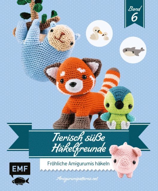 Amigurumipatterns.net - Tierisch süße Häkelfreunde 6, E-bok
