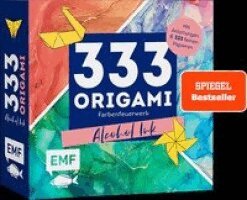 333 Origami - Farbenfeuerwerk: Alcohol Ink, Häftad