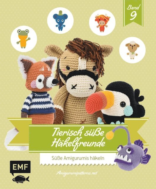 Amigurumipatterns.net - Tierisch süße Häkelfreunde 9, E-bok