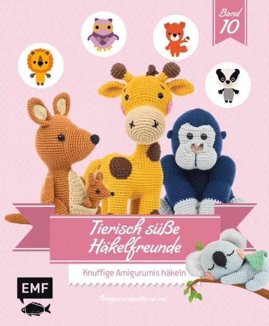Amigurumipatterns.net - Tierisch süße Häkelfreunde 10, E-bok