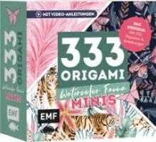 333 Origami Minis - Watercolor Fauna
