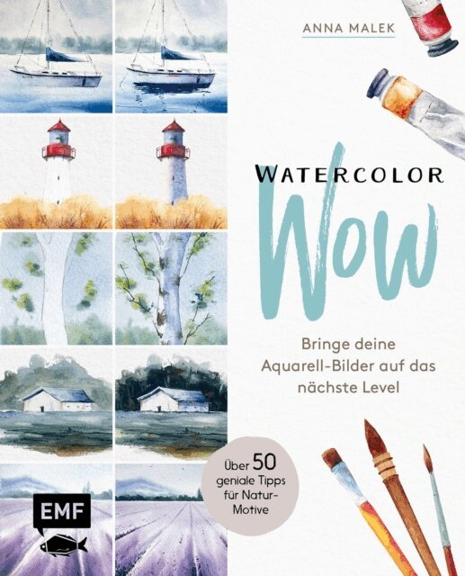 Anna Malek - Watercolor Wow, E-bok