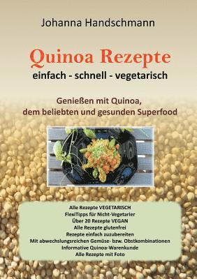 Johanna Handschmann - Quinoa Rezepte, Häftad