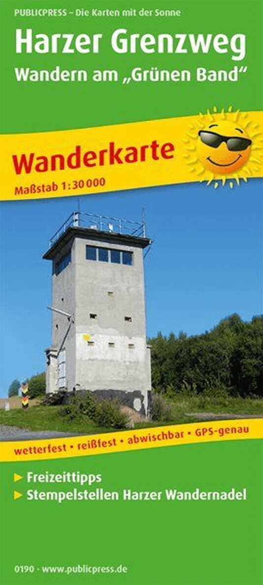 Freytag-Berndt - Harzer Grenzweg - Walking on Grünen Band"". Tillgänglighet: Lägg i varukorg