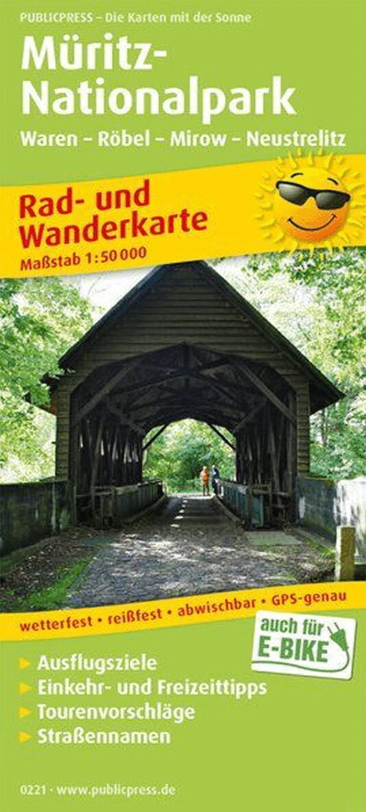 Freytag-Berndt - Muritz-National Park, Waren - Robel - Mirow - Neustrelitz. Tillgänglighet: Lägg i varukorg