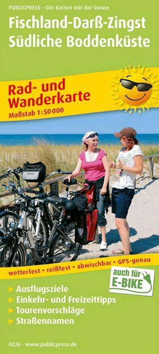 Freytag-Berndt - Fischland-Darss-Zingst, Southliche Bodden coast. Tillgänglighet: Lägg i varukorg