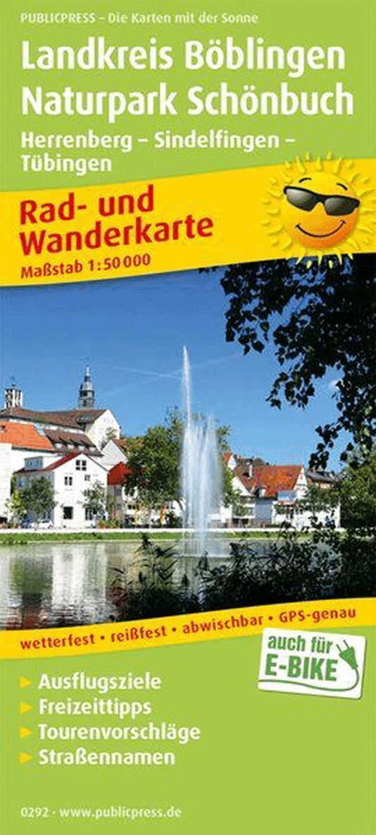 Freytag-Berndt - Landkreis Boblingen - Nature Park Schonbook,. Tillgänglighet: Lägg i varukorg